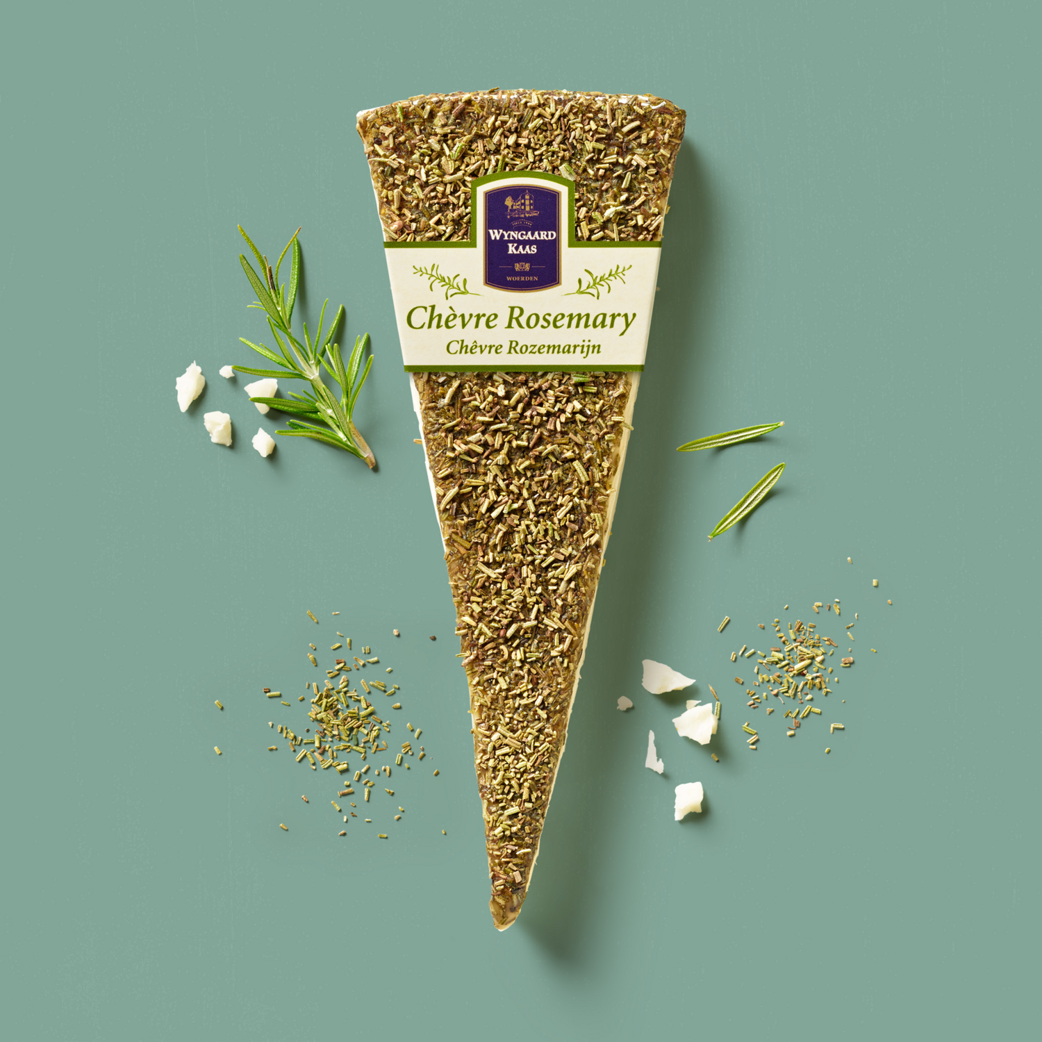 Wyngaard Kaas Goat Rosemary 120gr 